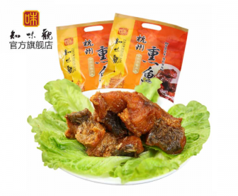 【新品到货】知味观 杭州熏鱼酥鱼爆鱼 即食菜浙江特产卤味熟食私房菜 200g